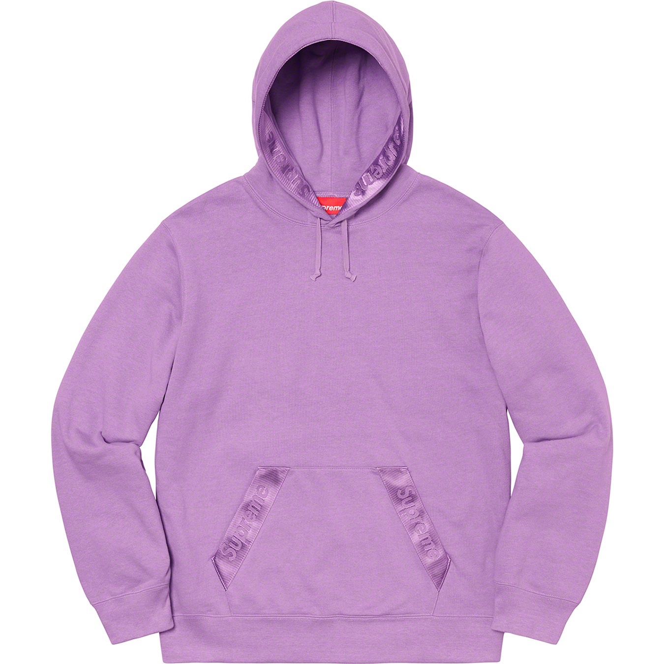 Tonal Webbing Hooded Sweatshirt view 4